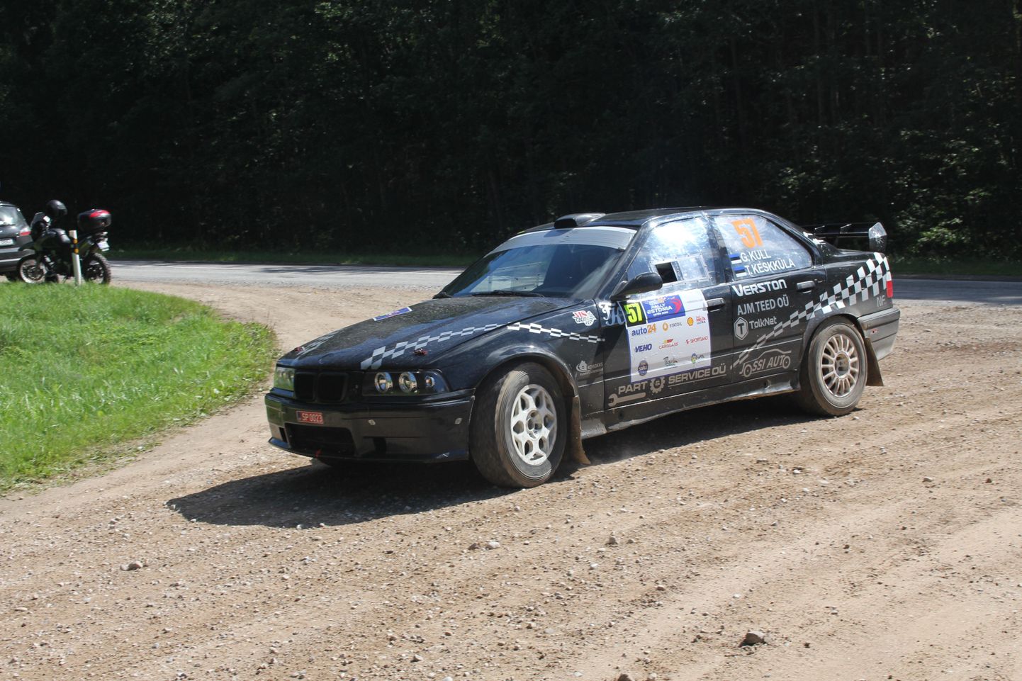 David Sultanjants/Siim Oja ja Gert Kull/Toomas Keskküla auto24 Rally Estonial.