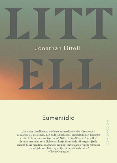 Jonathat Littelli raamat «Eumeniidid»