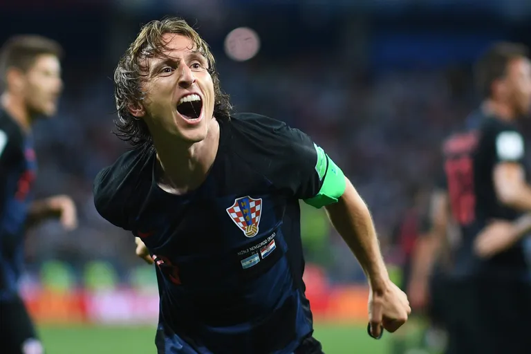 Õnnelik Luka Modrić