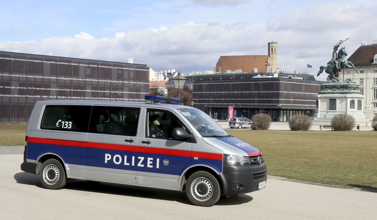 Austria politseiauto.