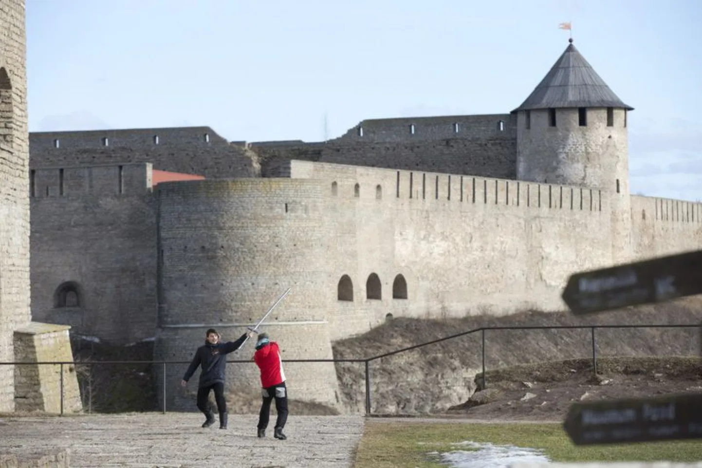 Turistide üks tõmbenumbreid Narvas on linnus, kus leidub tegevust mitmele maitsele.