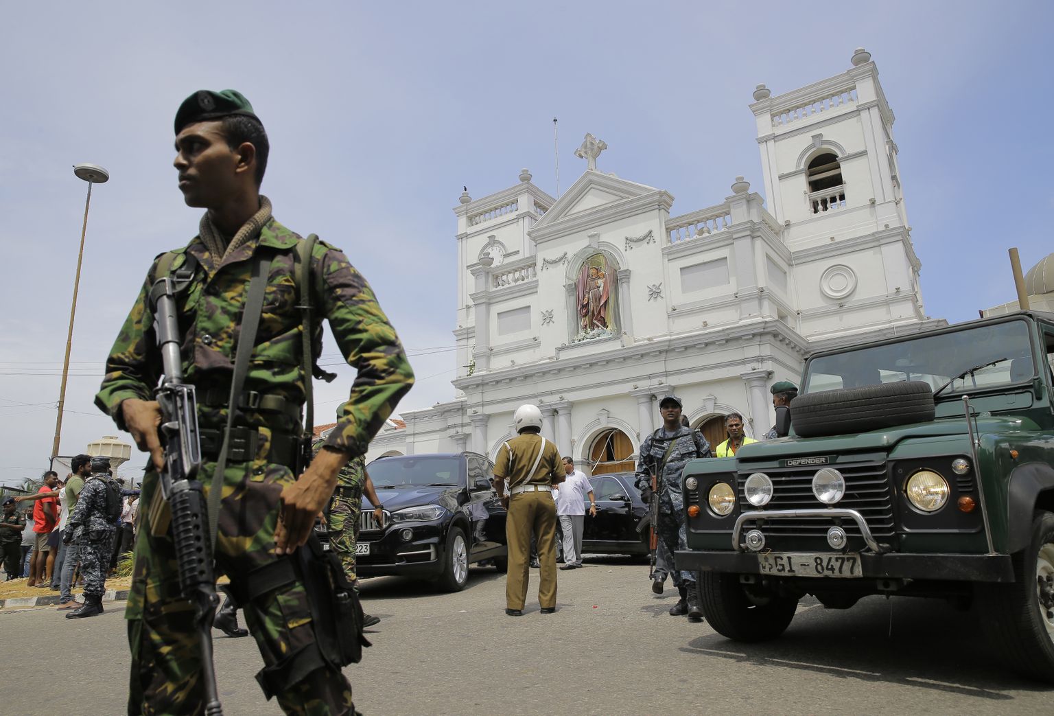 Šrilankā nogranduši sprādzieni baznīcās un viesnīcās