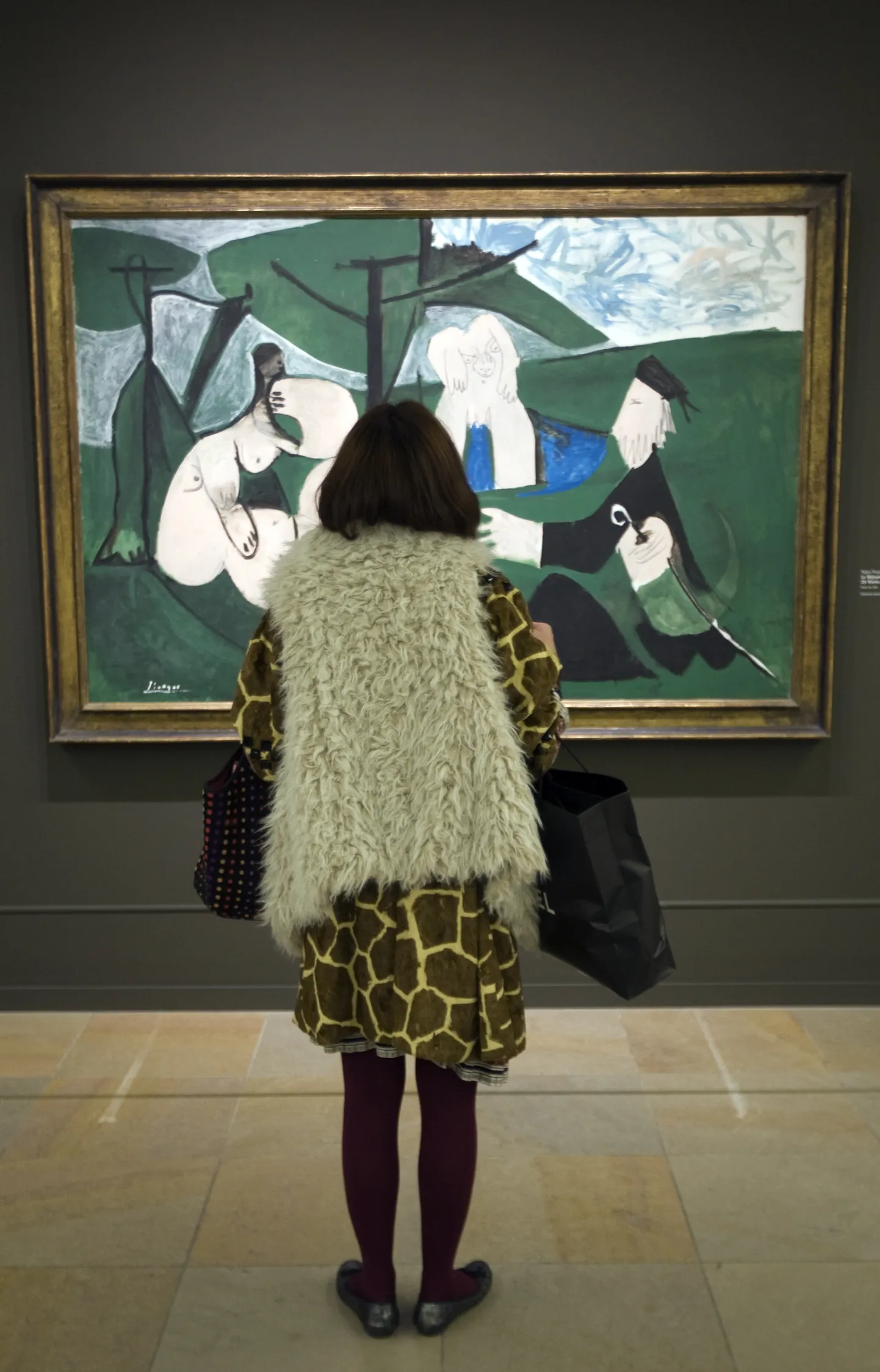Võltsingute hulka kuulus ka Pablo Picasso 1961. aasta teose «Luncheon on the Grass, After Manet» võltsing. Fotol on kujutatud originaalteos, mis oli 2008. aastal üleval Pariisis Orsay muuseumis.