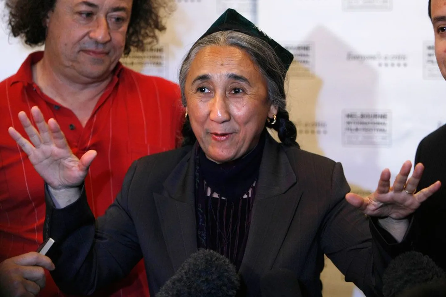 Uiguuri kogukonna liider Rebiya Kadeer.