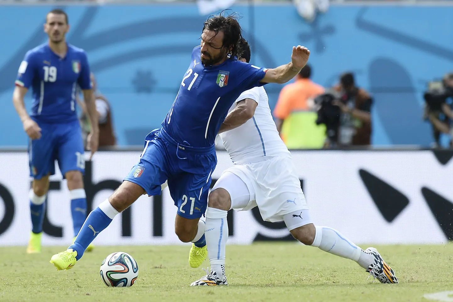 Itaallaste keskväljamootor Andrea Pirlo