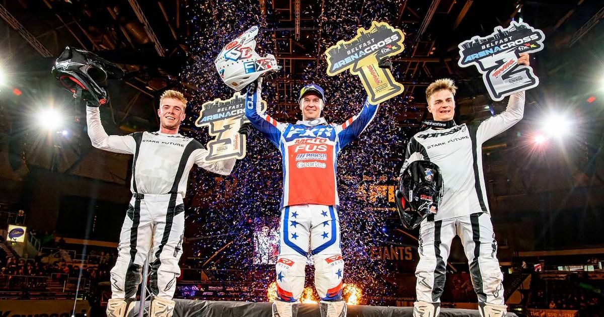 Eesti krossisõitja võttis 10 000 pealtvaataja silme all väärt võidu