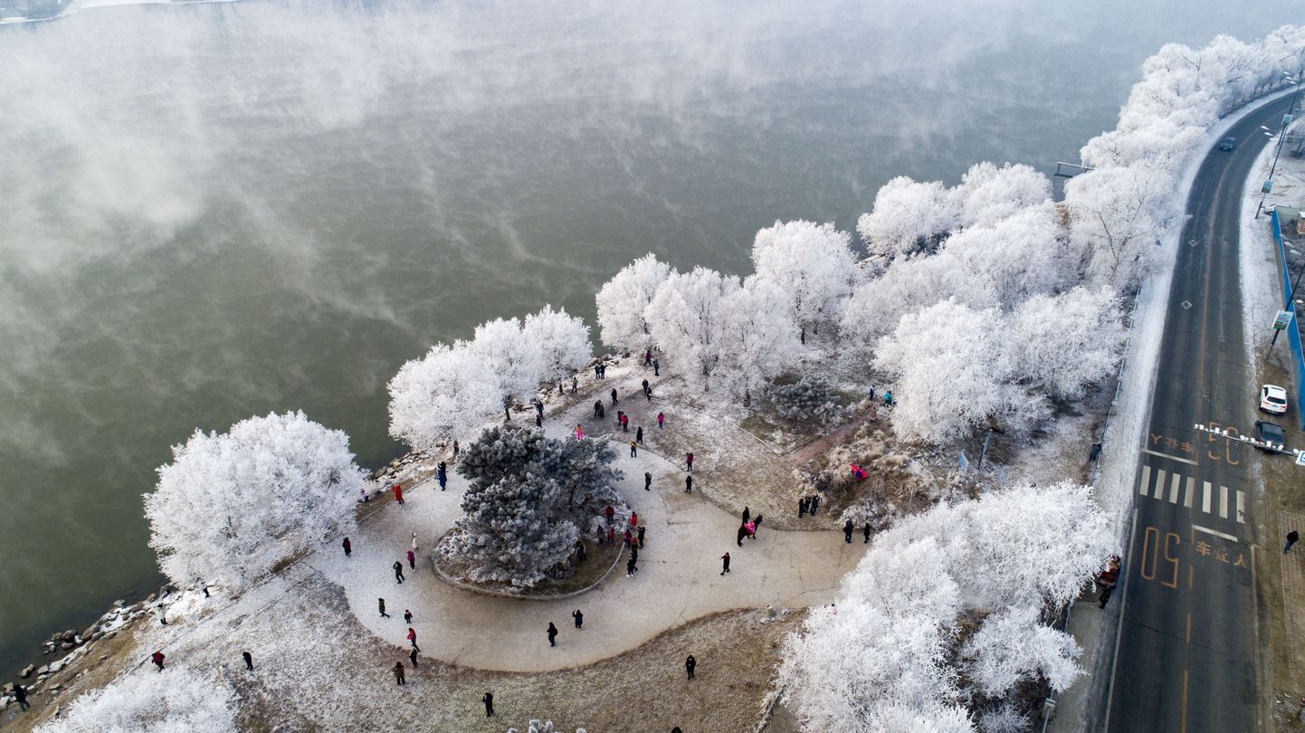 Зимняя сказка в Китае