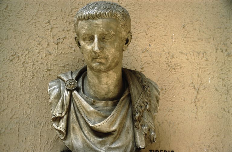 Vana-Rooma keisri Tiberiuse pronksbüst