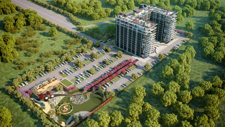Selline peaks kortermaja arendus välja nägema pärast valmimist. Foto: