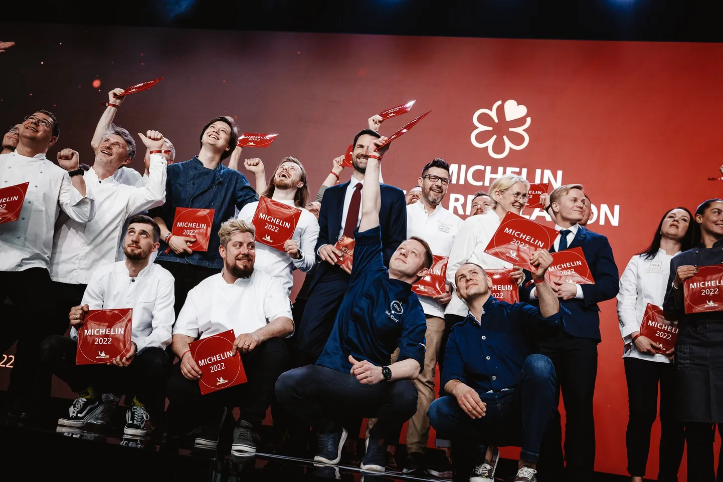 Michelin Guide’i tseremoonialt 25. mail 2022 Tallinna kruiisiterminalis.