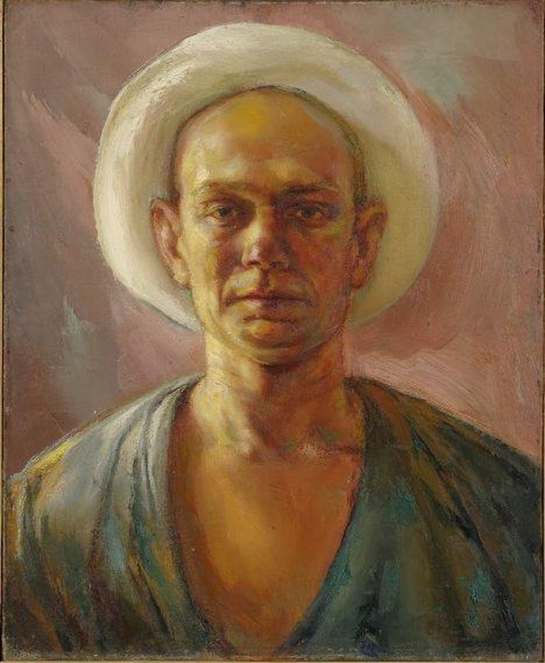 Автопортрет Каарела Лийманда был написан в 1936 году.