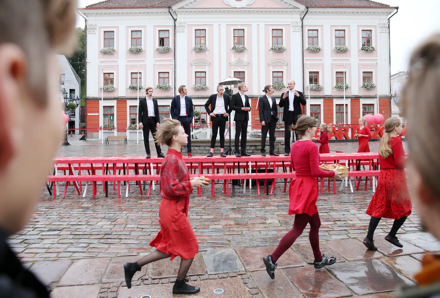 Eesti teatrifestivali Draama 2020 avamine.