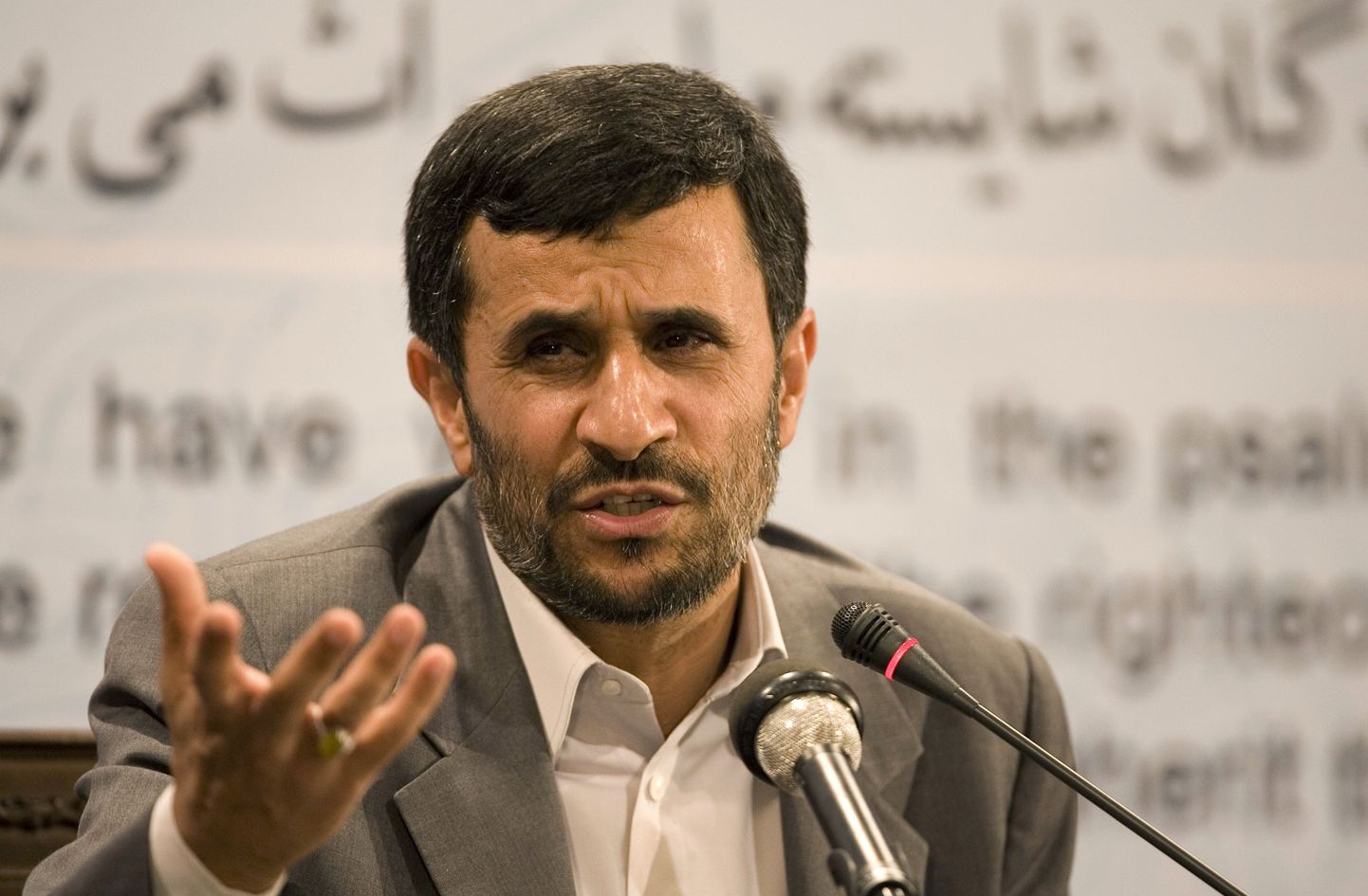 Президент Ирана Махмуд Ахмадинежад.