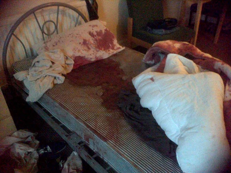Selline vaatepilt ei ole kuriteopaiga koristajate jaoks midagi uut ega üllatavat.
