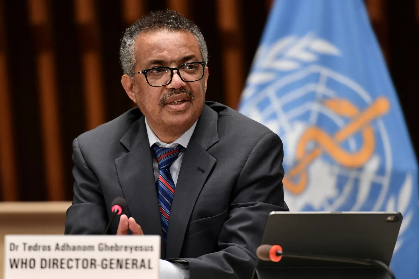 Maailma Terviseorganisatsiooni (WHO) peadirektor Tedros Adhanom Ghebreyesus.