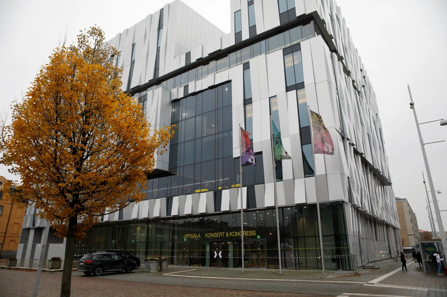 Rootsi Uppsala Kontserdi- ja Konverentsikeskus 3. november 2021.
