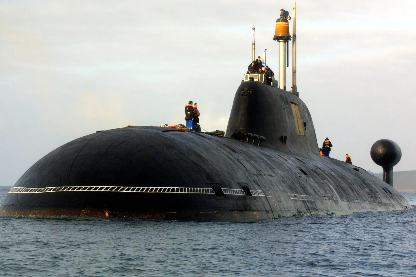 Vene tuumaallveelaev Nerpa, mis hakkab India merelaevastikus kandma nime INS Chakra.