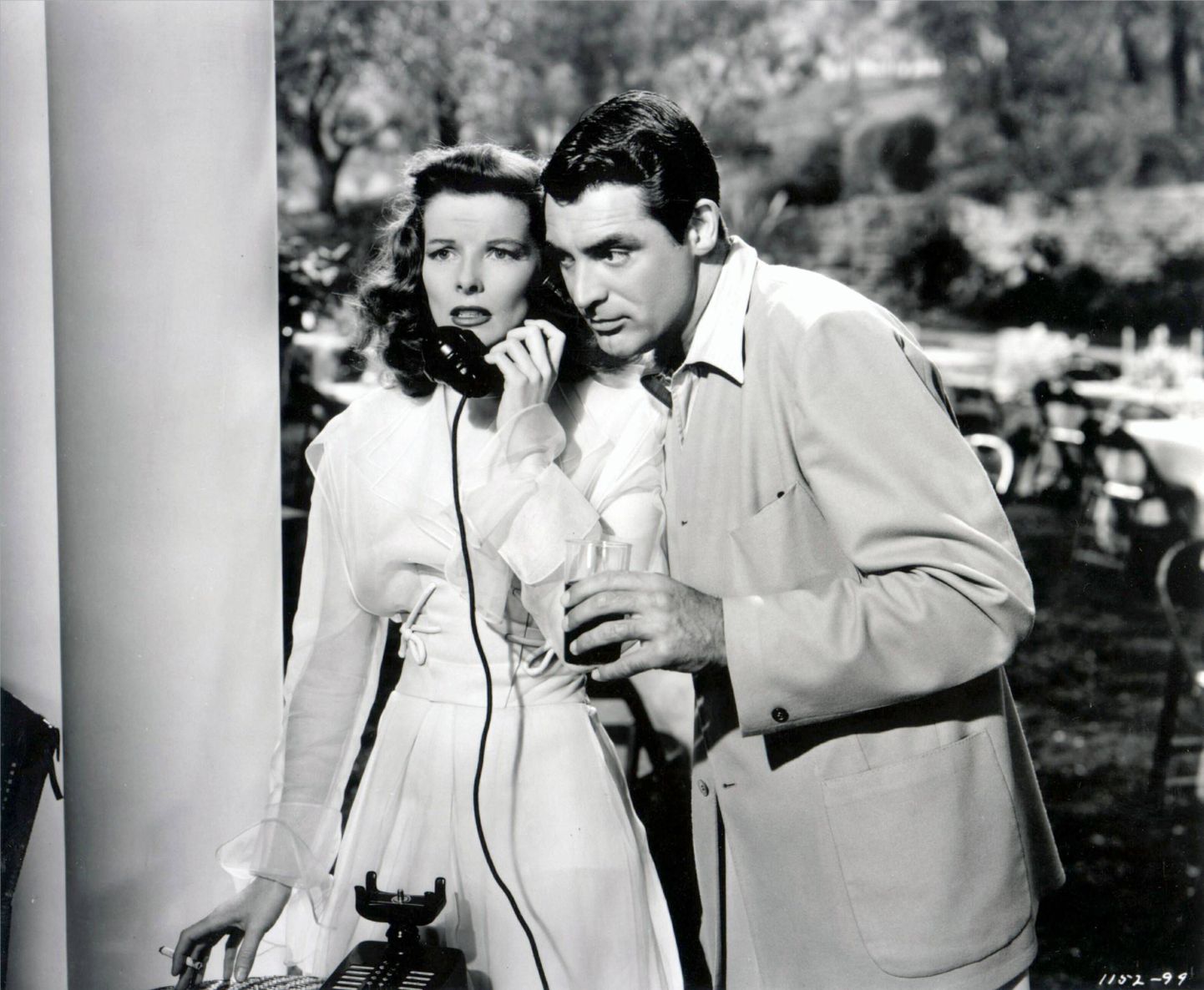 Katharine Hepburn ja Cary Grant 1940. aasta filmis "Philidelphia Story"