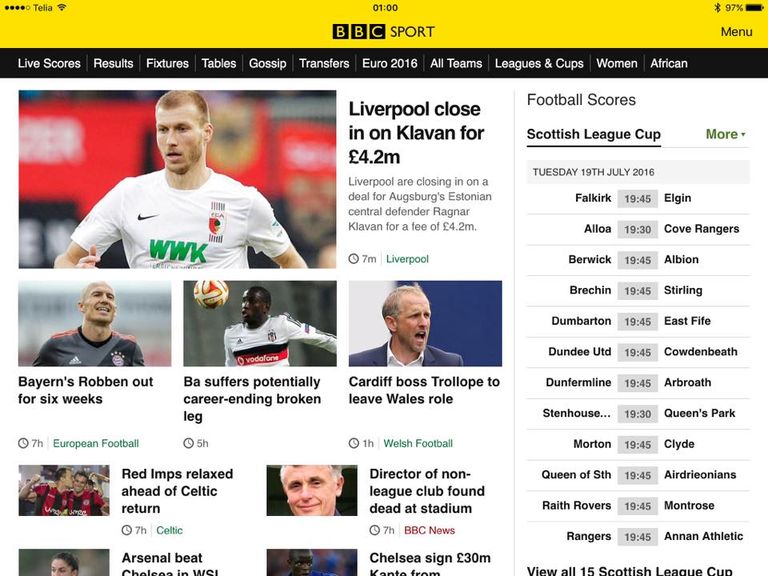 Kloppi tähelepanu (vt foto 19) osutus põhjalikuks, sest 2016. aasta 18. juulil teatas BBCi spordiportaali esiuudis: «Liverpool on lähedal Klavani ostmisele 4,2 miljoni naela eest».