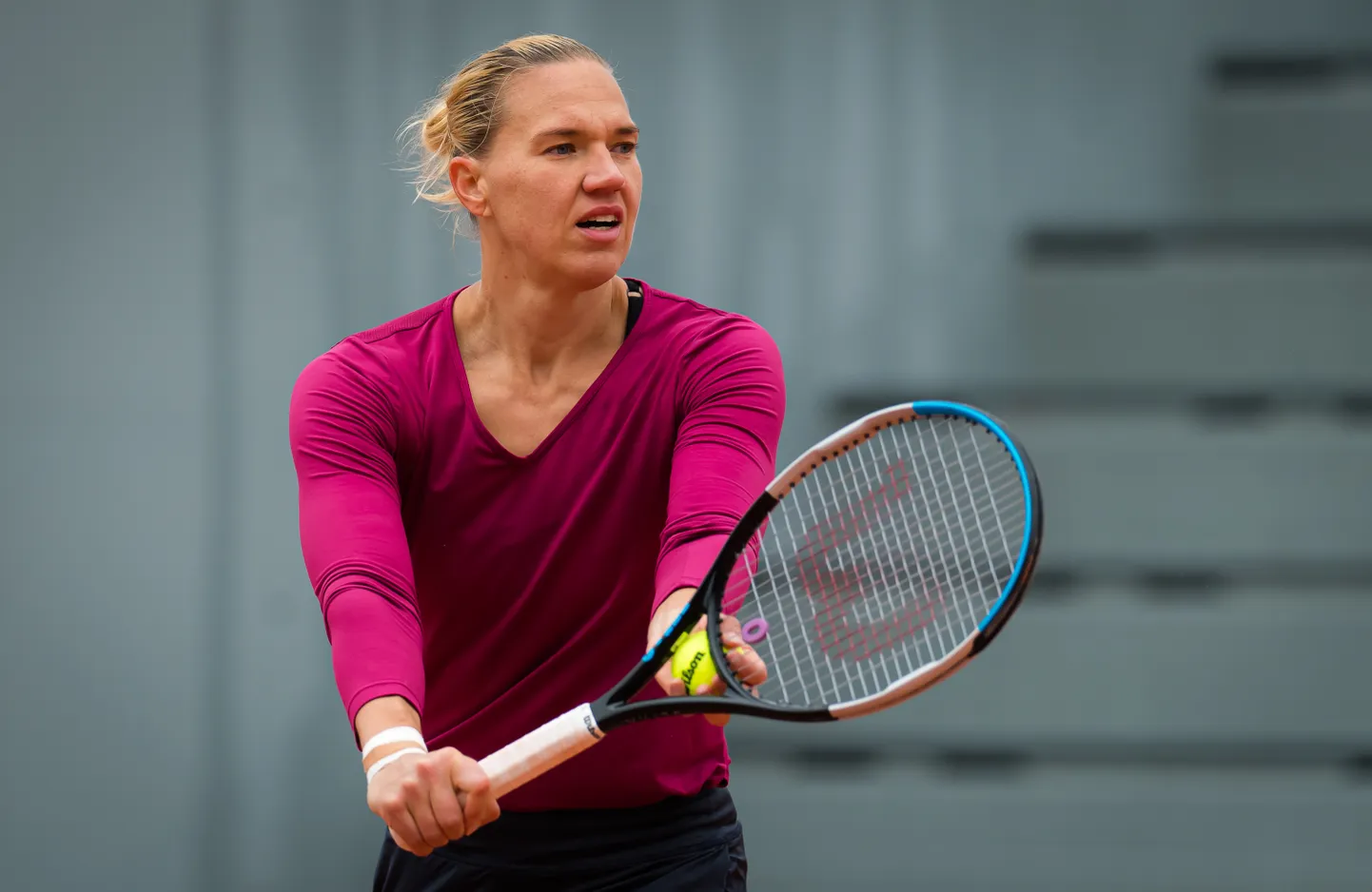 Kaia Kanepi tänavustel Prantsusmaa lahtistel.