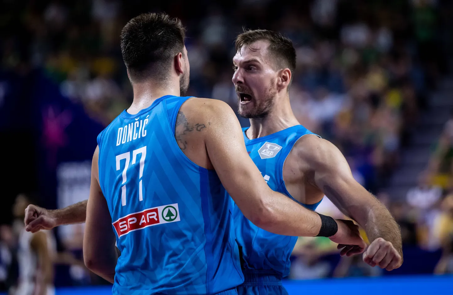 Luka Doncic ja Zoran Dragic.