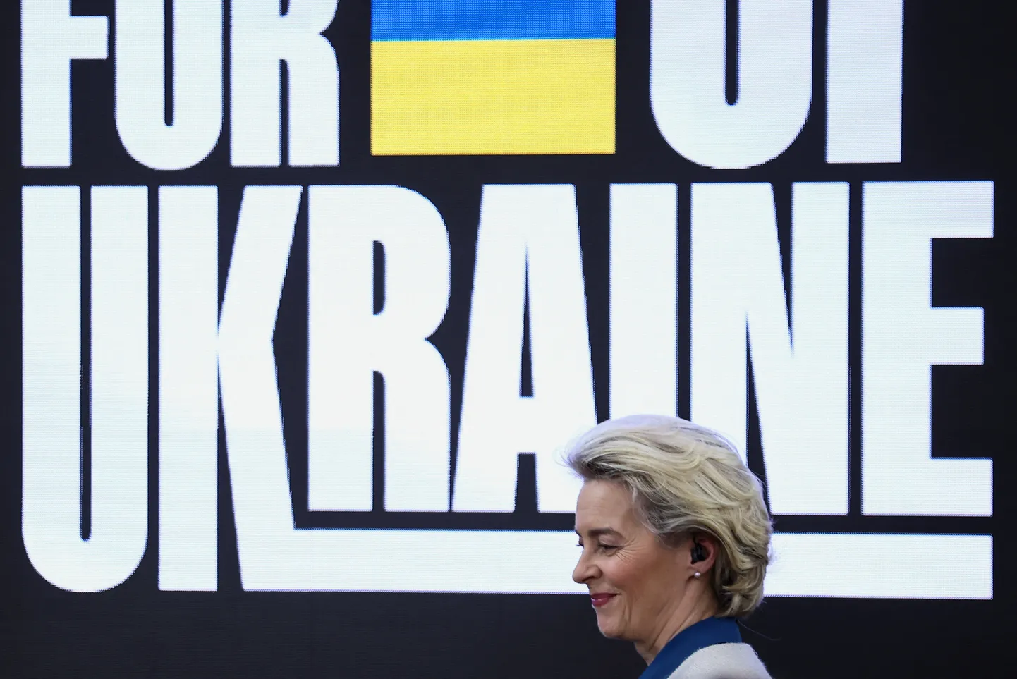 Von der Leyen külastamas Varssavi, et koguda raha Ukrainale.