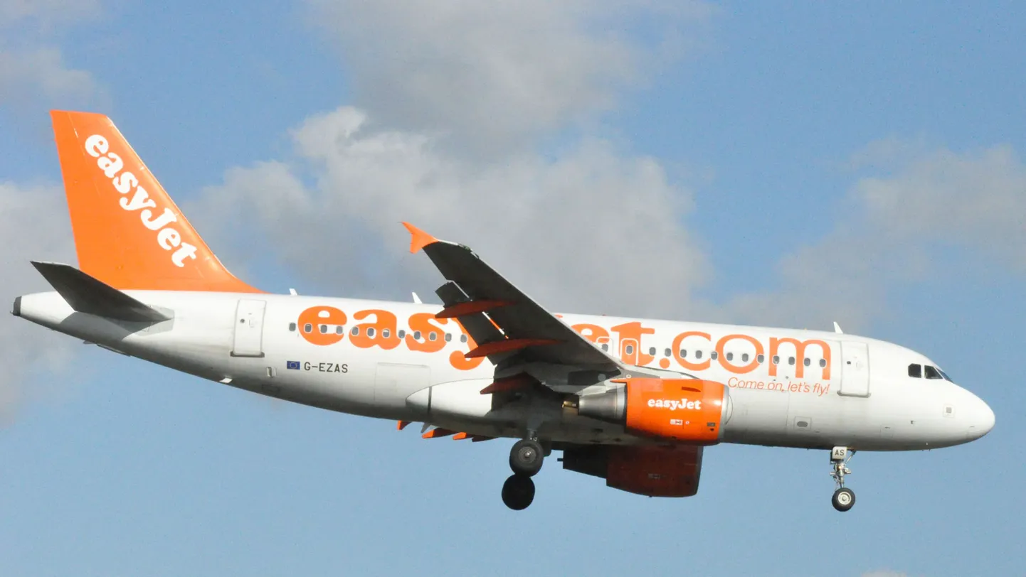 Самолет EasyJet.