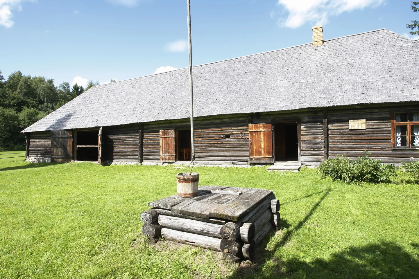 Liivi muuseumi taluhoone.