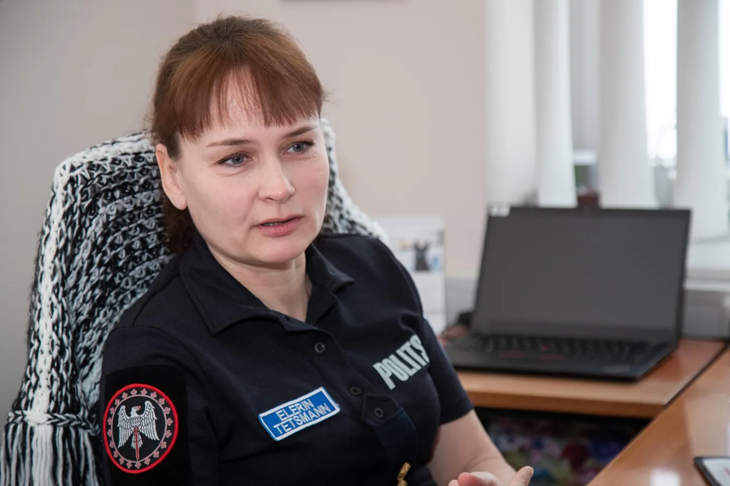 Viljandimaa veebipolitseinik Elerin Tetsmann.