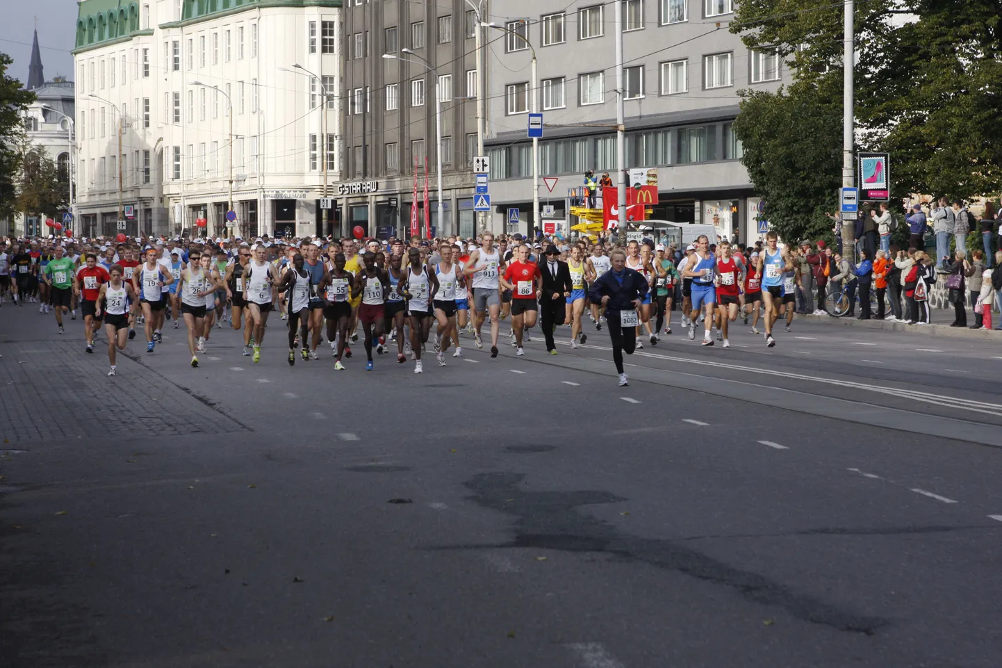Maratoni start.