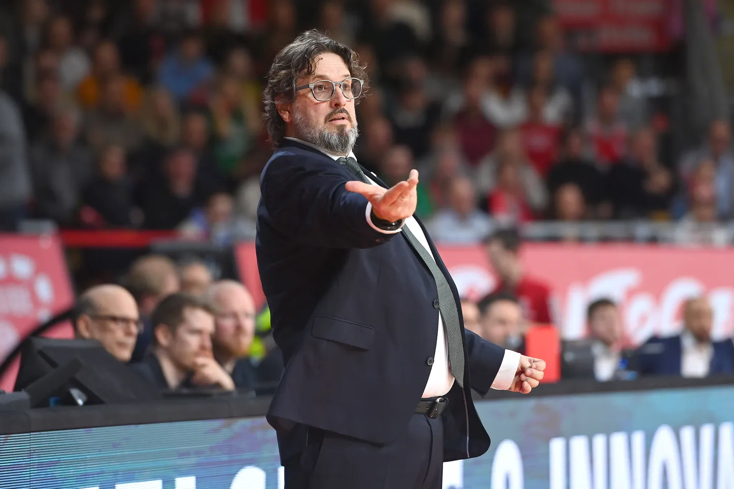 Kaunase Žalgirise peatreeneri Andrea Trinchieri hoolealustel tänavu Euroliiga sõelmängudele asja pole.