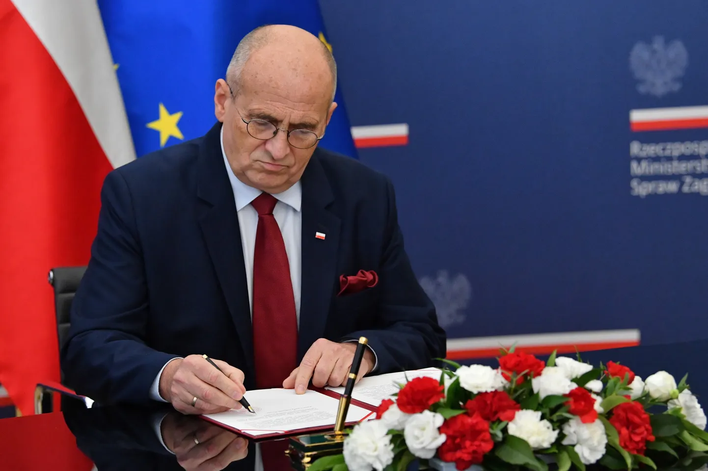 Poola välisminister Zbigniew Rau.