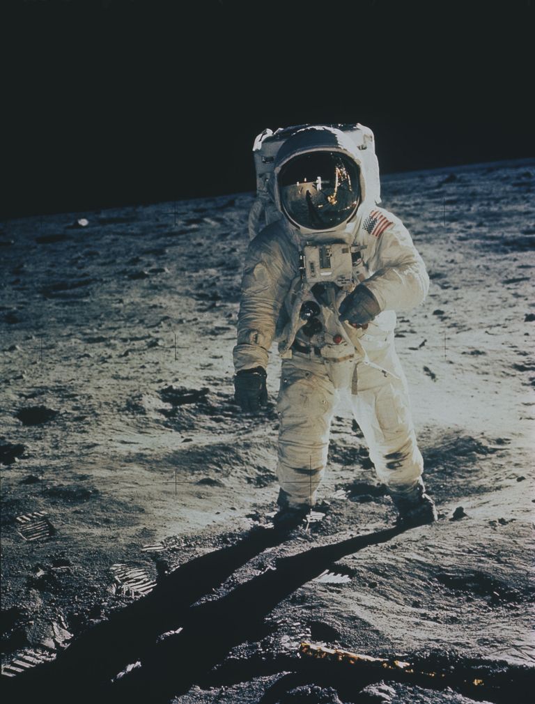 Apollo 11 oli esimene Kuu missioon, pildil Neil Armstrong