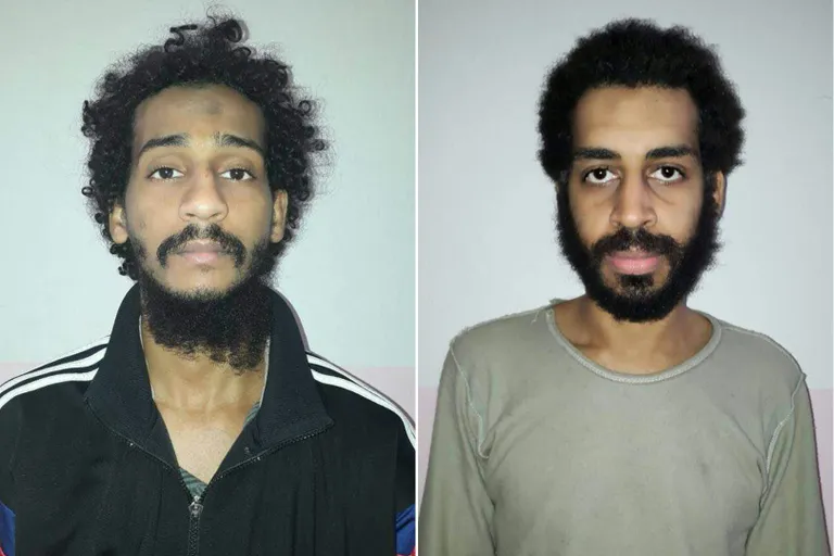 Briti kodakondsusega Islamiriigi džihadistid El Shafee el-Sheikh (vasakul) ja Alexanda Amon Kotey, kes kuulusid hukkamiskomandosse «The Beatles»