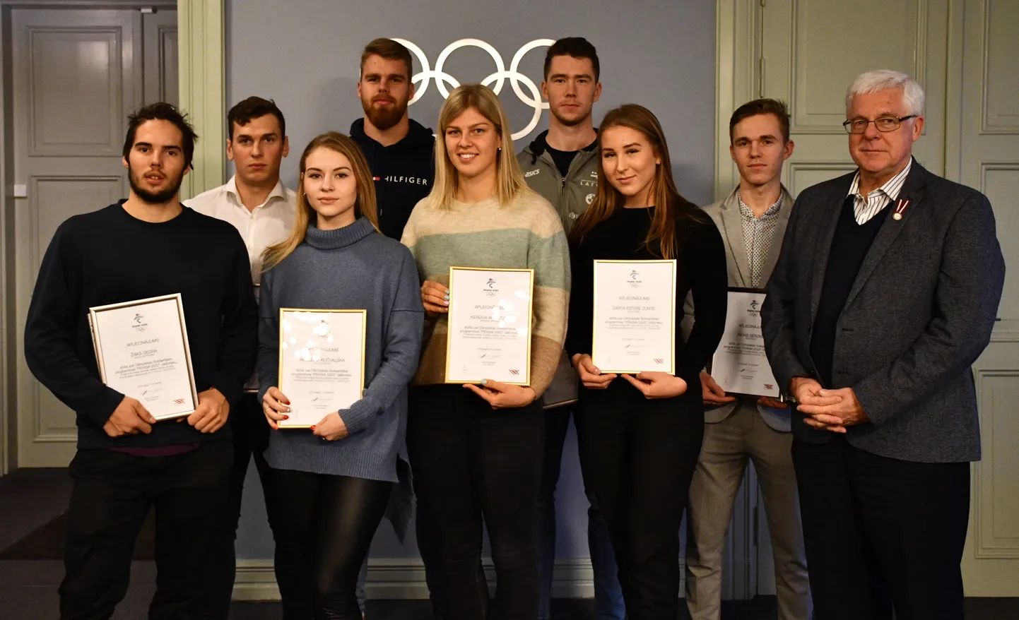 "Pekina 2022" stipendiāti
