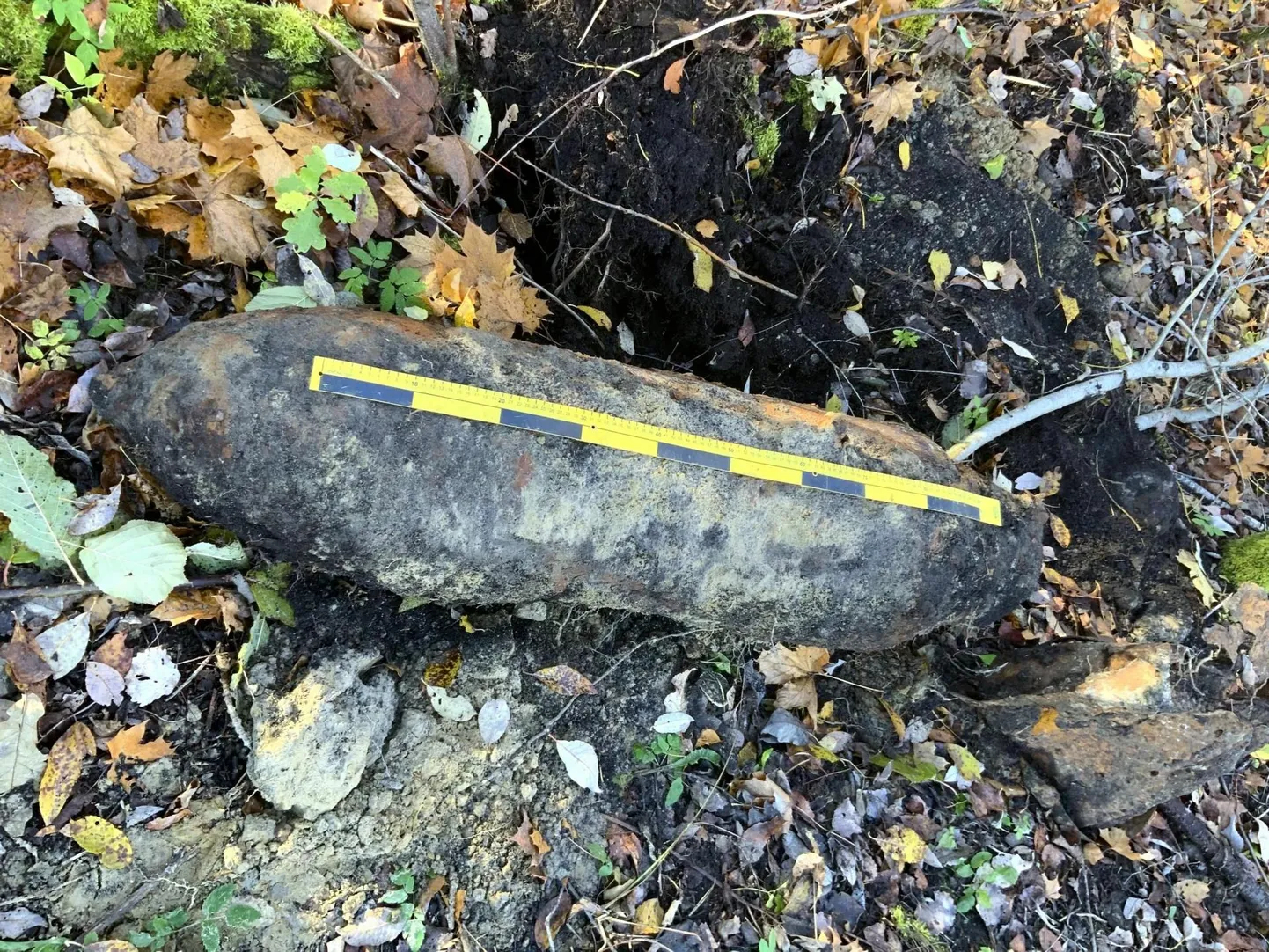Narva-Jõesuust leitud paarisajakilone lennukipomm.