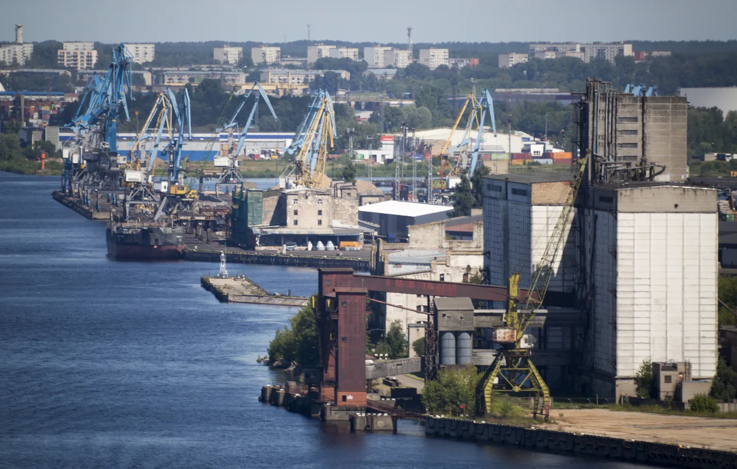 Rīgas osta.