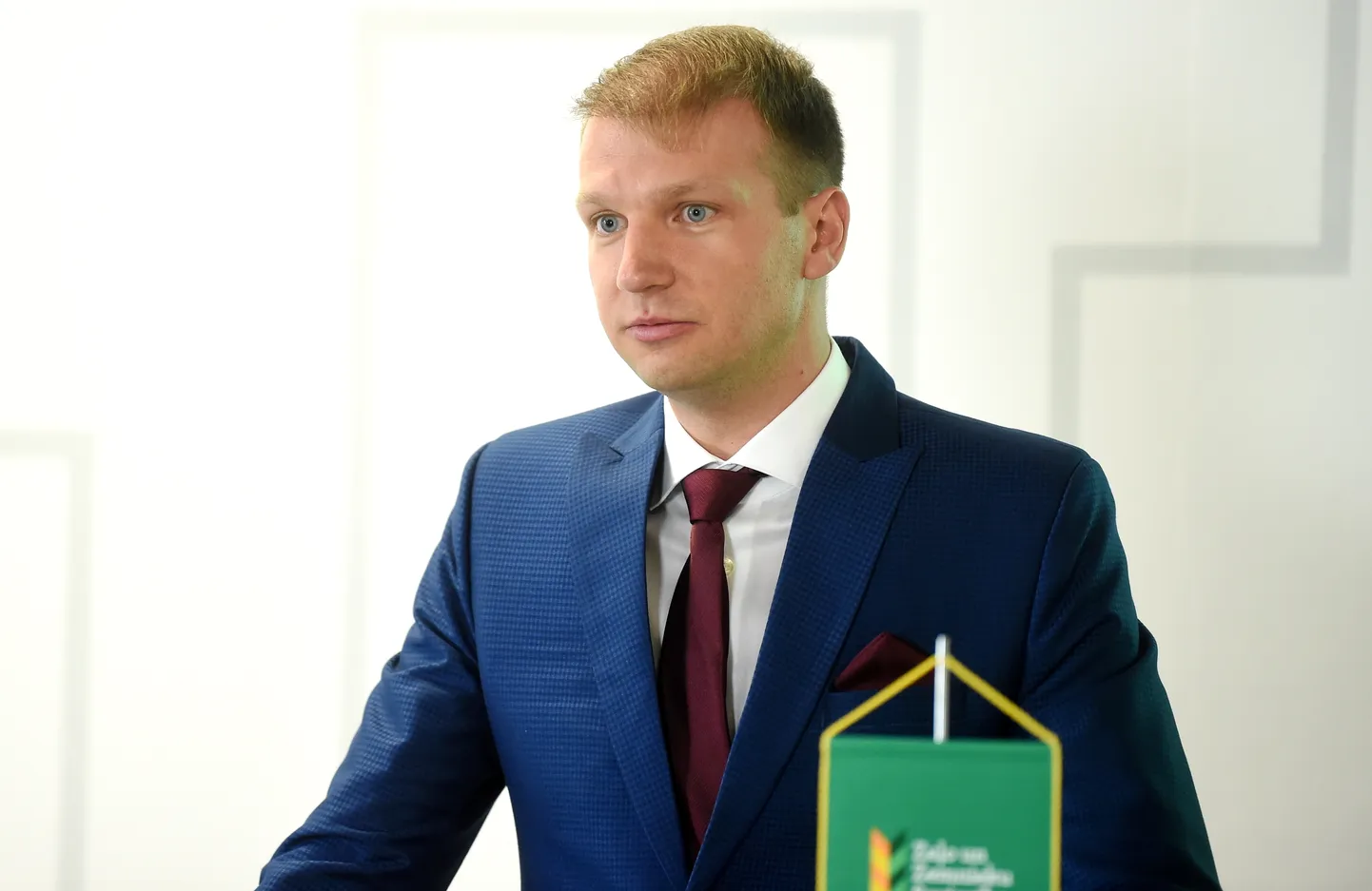 Lauksaimniecības statūtsabiedrību asociācijas valdes priekšsēdētājs Kaspars Melnis