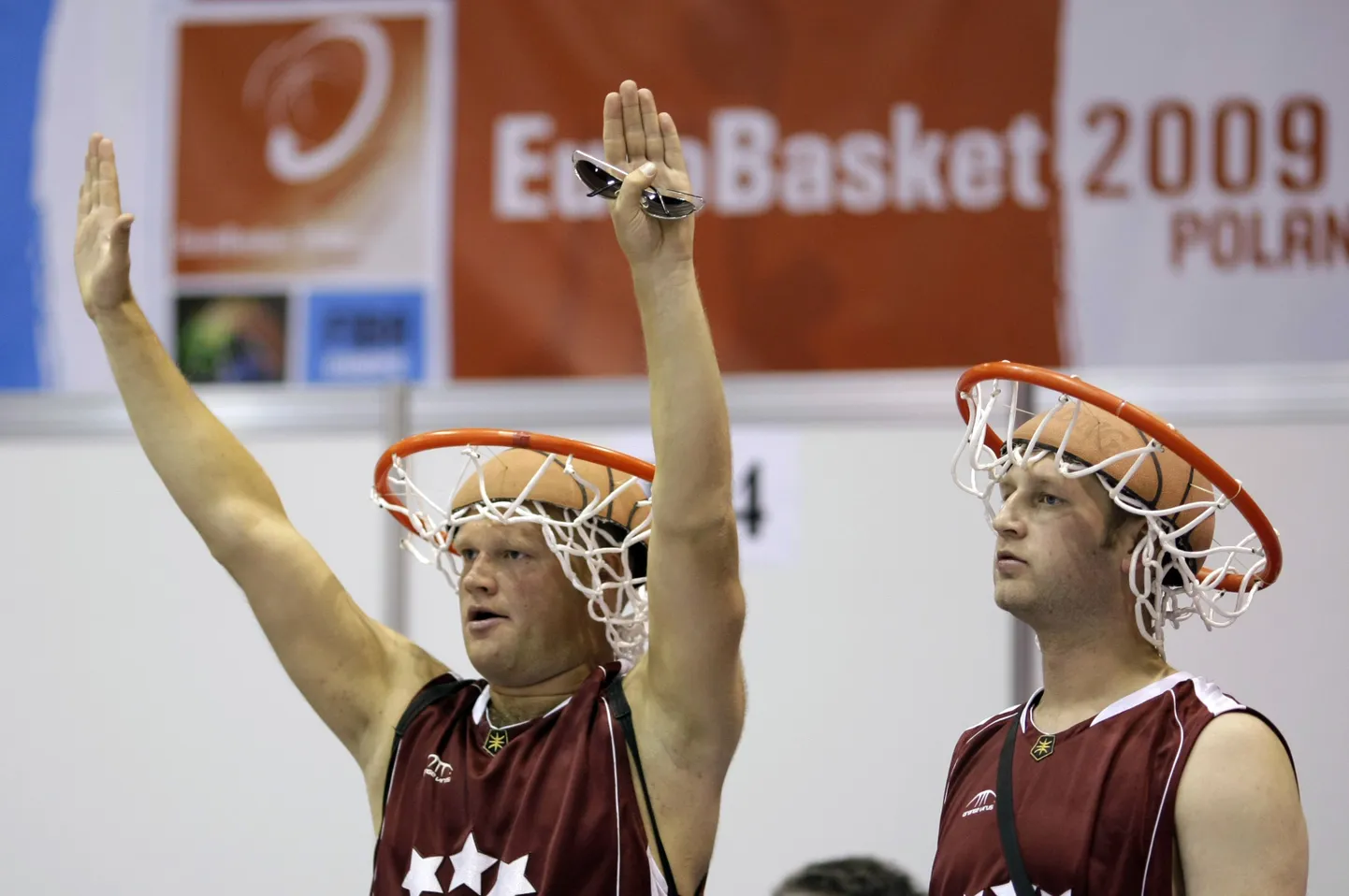 Läti korvpallikoondise fännid