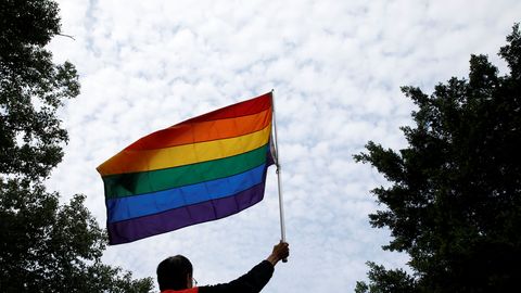 Гей-парад на Украине: малочисленную акцию ЛГБТ охраняли 1000 полицейских