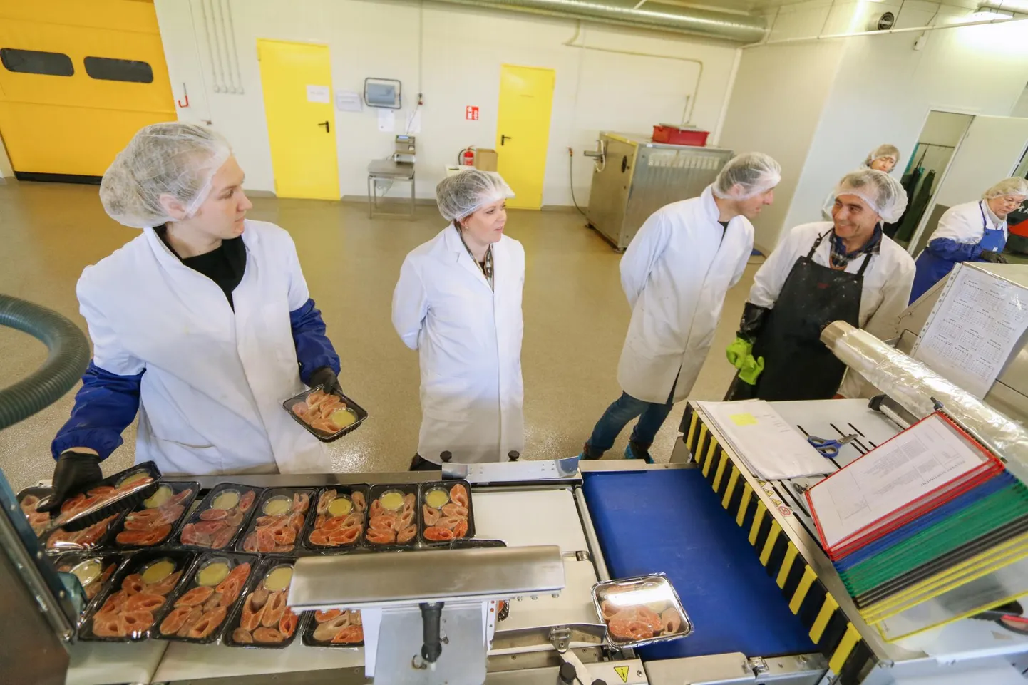 Kalakasvatajate ühistu Ecofarm Audru vallas Lemmetsas.