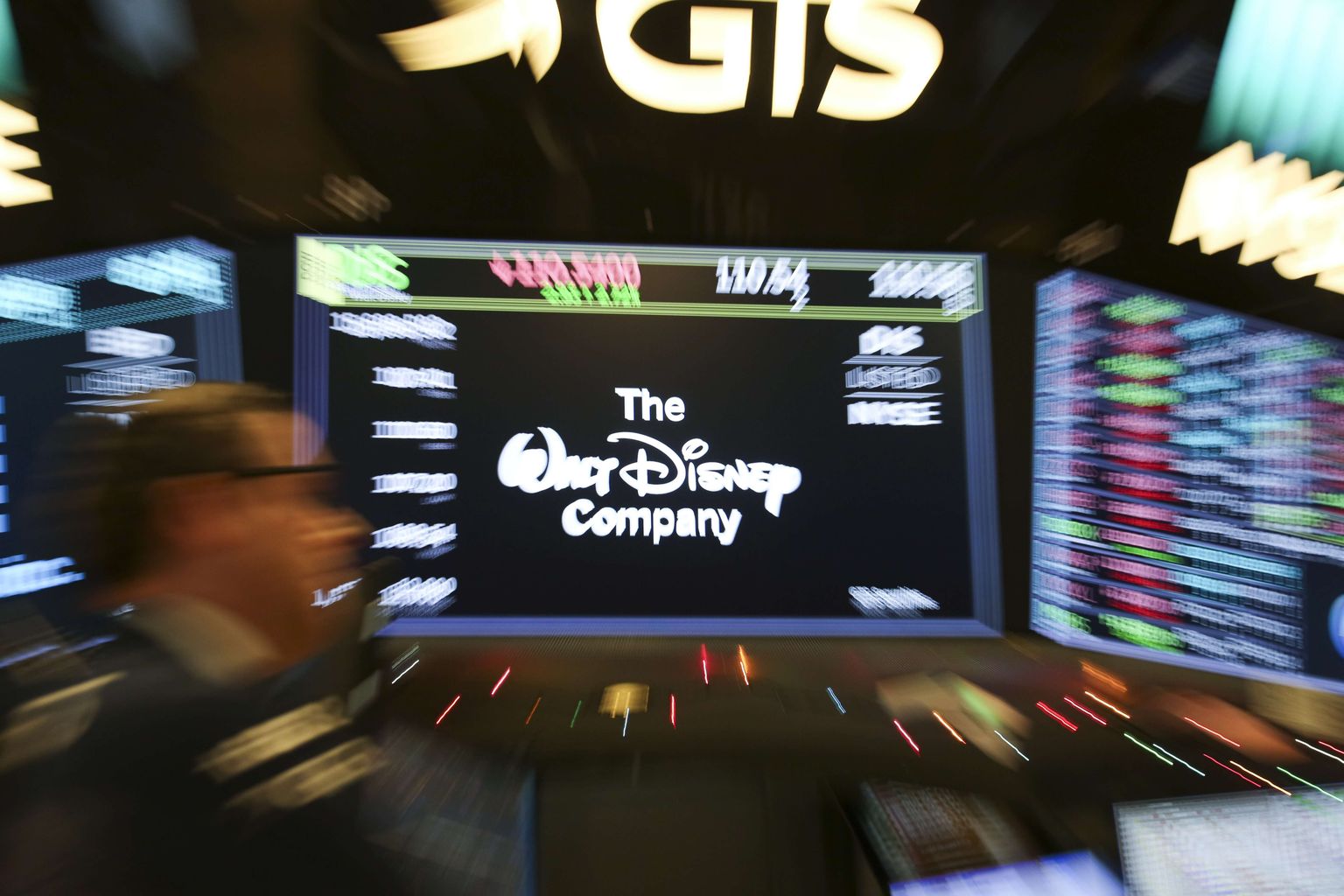 The Walt Disney Company 14. detsembril 2017 New Yorgi aktsiaturu ekraanil. Hetkel on Miki-Hiir ja muud loomad karuturul.