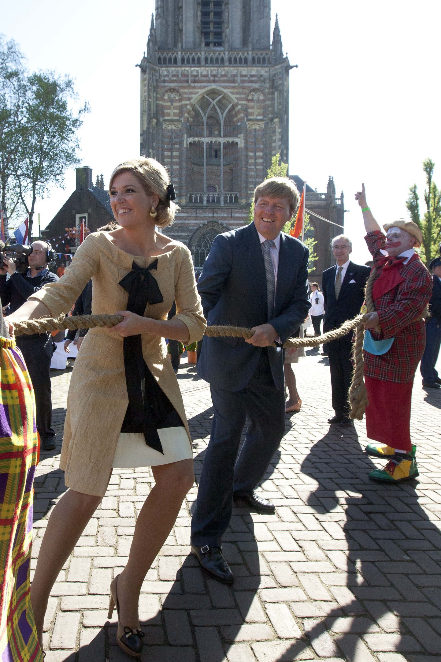 Hollandi kroonprints Willem Alexander ja kroonprintsess Maxima