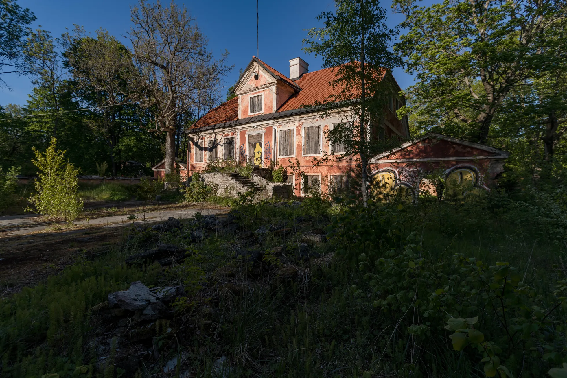 Tallinn, 02.06.2020. Sheeli mõisa peahoone ja sulastemaja. Foto: Mihkel Maripuu, Postimees.