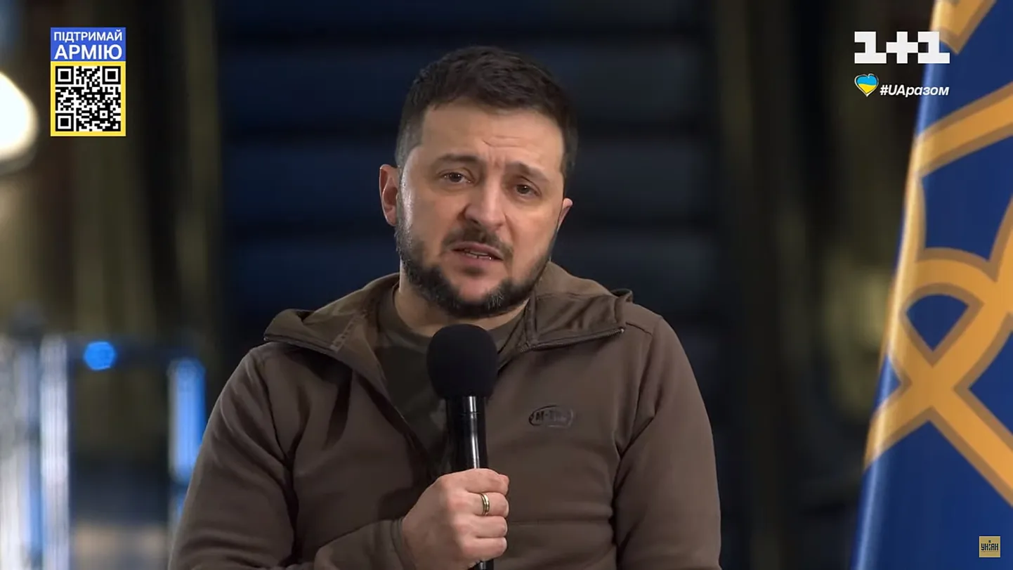 Ukrainas prezidents Volodimirs Zelenskis