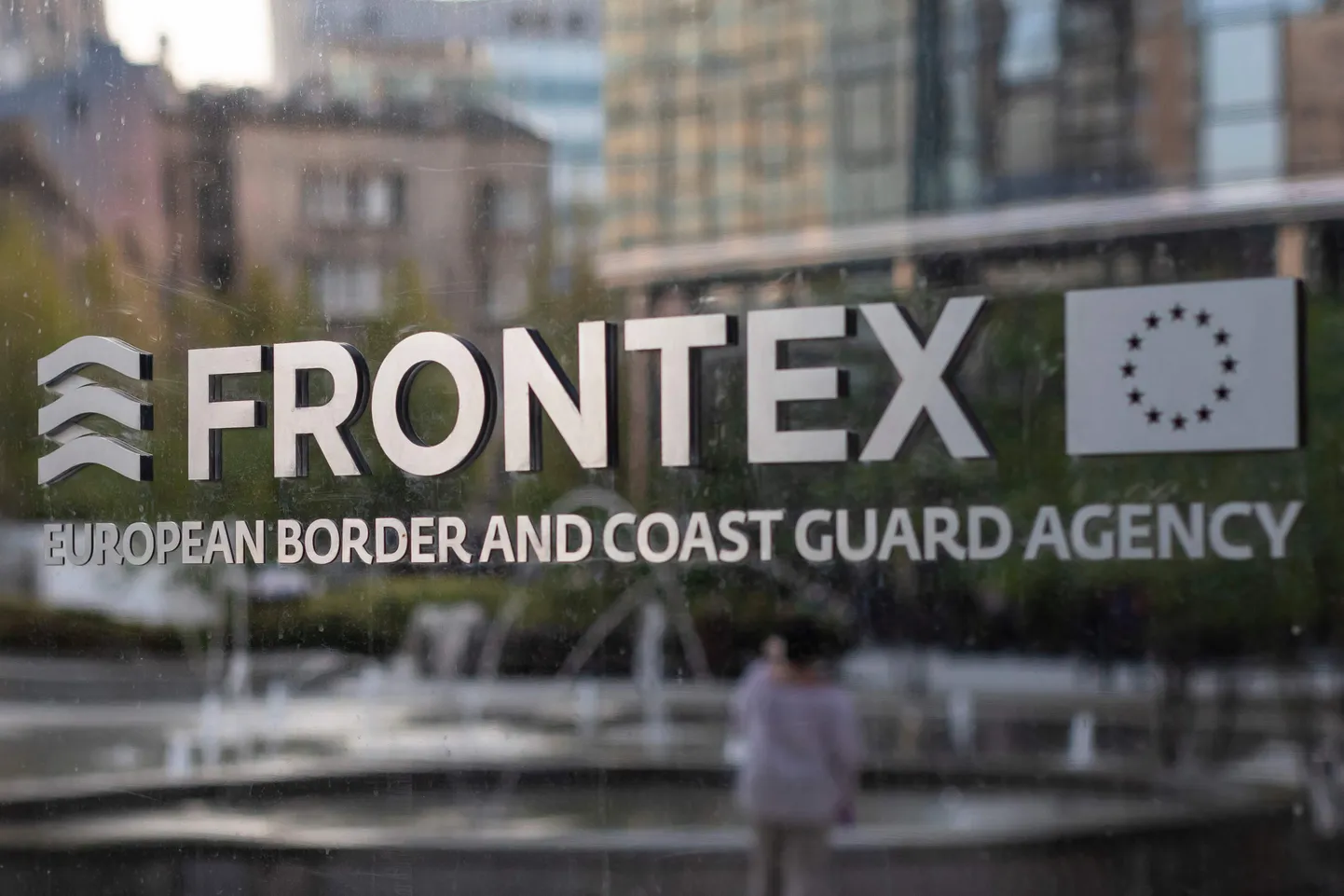 Euroopa Liidu piirivalveameti Frontex logo.