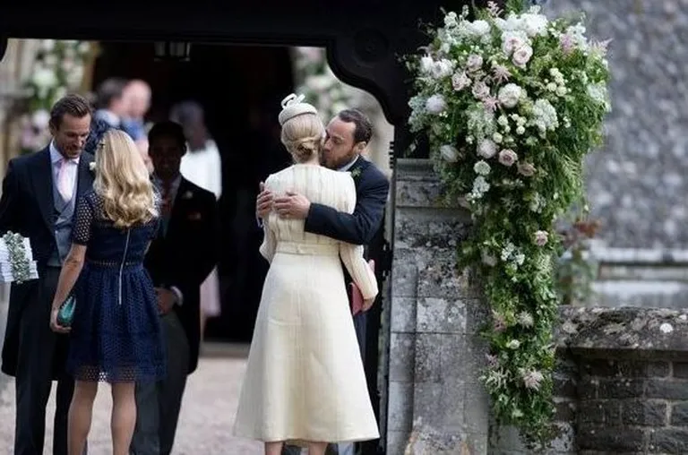 Donna Air (seljaga) ja James Middleton / EMPICS Entertainment/Scanpix