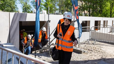 PÄEVA PILT ⟩ Jõhvi uus sotsiaalmaja sai nurgakivi
