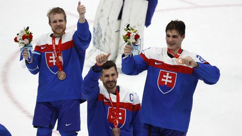 Slovakkia joovastus olümpiapronksist: näitasime kõigile, et oskame ka jäähokit mängida