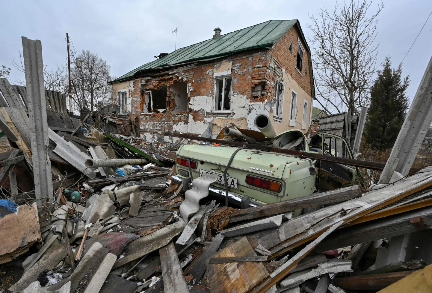 Kaader Harkivi oblastis asuvast Tsupivka asulast.